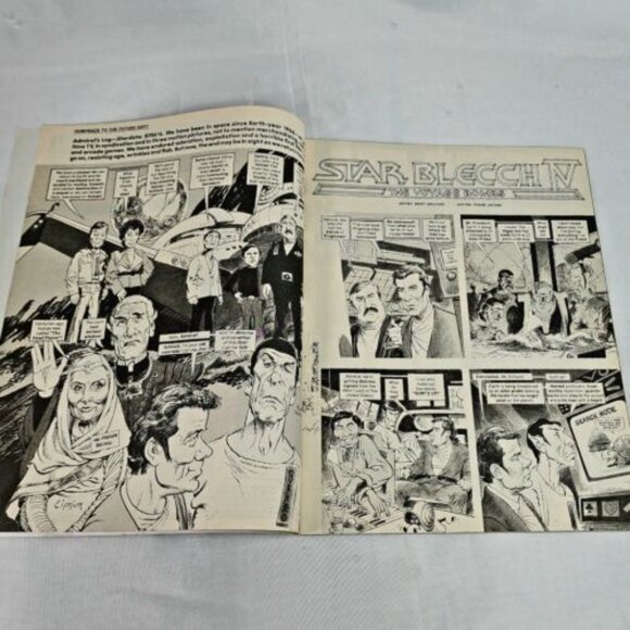 Mad Magazine # 271 June 1987 Star Trek IV Vulcan‎ Rare The Equalizer Fine+ - Picture 5 of 6
